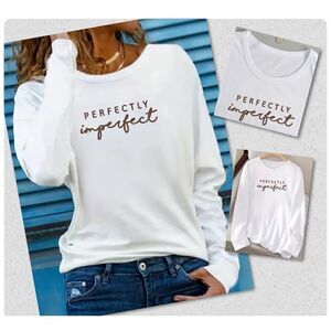 NWT Woman’s SZ S White Perfectly Imperfect Leopard Print Casual Top